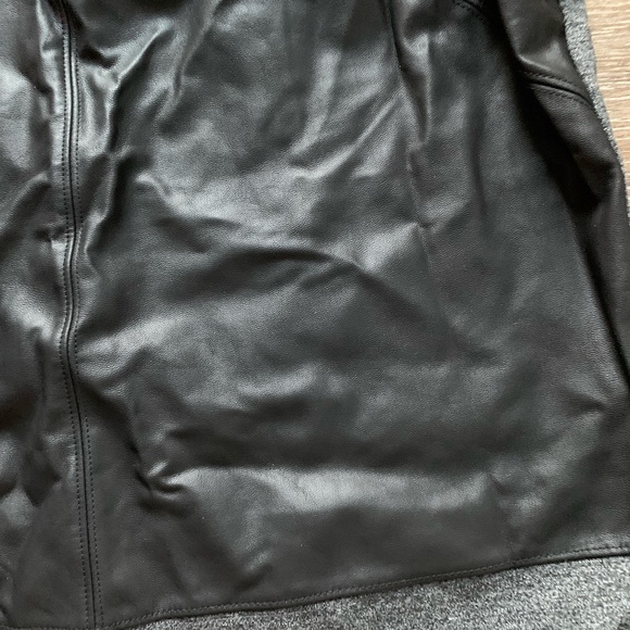 Banana Republic Faux Leather Ponte Tank Top S - Picture 4 of 10